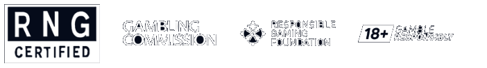 RNG Certified, Gambling Commission, Responsible Gaming, 18+ Gamble Responsibly